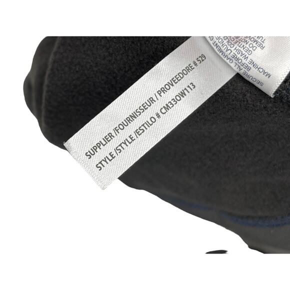 NWT Chaps Performance Jacket Full Zip Long Sleeve American Navy Blue Size Medium - Picture 8 of 10